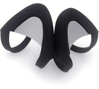 HRYU-Kitty Ears Décoratif Pour Casque,Oreilles En Silicone Décoration De Chat Mignon,Compatible Avec Gaming Headsets Sony/Hyperx,Installation Avec Sangles De Fixation Réglables,Noir + Gris