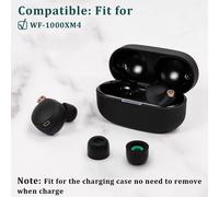HRYU-Lot De 3 Paires De Bouchons D'Oreille En Mousse À Mémoire De Forme Pour Sony Wf-1000Xm4 - Pour Wf-1000Xm3 Wf-Sp900 Wi-1000X Wf Wi Xba Series Fit Charging Case Taille M