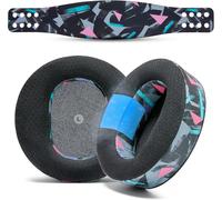 HRYU-Mod Kit Maxwell - Coussinets D'Oreille En Gel Rafraîchissant Et Bandeau En Silicone Pour Audeze Maxwell Pour Xbox Et Ps5 Par Wicked Cushions Refroidissement Et Durabilité Améliorés 90'S Blac