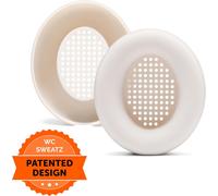 HRYU-Sweatz Studio Pro - Housses Protectrices En Silicone Brevetées Pour Coussinets Beats Studio Pro Fabriquées Par Wicked Cushions Résistantes À La Sueur Et Faciles À Laver Grès