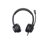 Trust Micro-casque HS-201 sur-oreille filaire USB-A noir