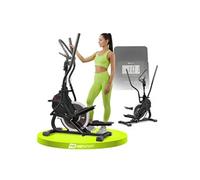 Hop-Sport Vélo elliptique & stepper HS-400B Icon – roue 7 kg, 8 niveaux, ordinateur – Rouge