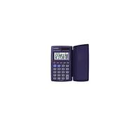 Casio Calculatrice de poche HS-8VERA – Écran 8 chiffres, solaire/à pile(s), bleu foncé
