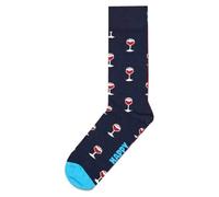 Happy Socks Chaussettes Wine – Rouge intense et bleu – 2 paires – Taille 36-40