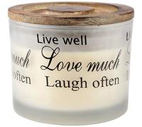 HS Candle Bougie parfumée XL (Ø10 cm) "SPA" - Longue durée de combustion - 2 mèches