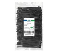 HS Lot de 1000 attaches autobloquantes en plastique durable de 10,2 cm - Petites attaches autobloquantes en nylon fines pour organisateur d'électroniques, attaches autobloquantes en fil de fer pour