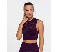 HS SPORTSWEAR Victoria Pergamena, Top Femme, Femme, 0919028LP1996-XS/S, Purple/Melange Purple, XS/S