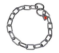 HS Sprenger Colliers d'entraînement canins Collier chaîne en Acier Inoxydable avec Fermoir Long Fin