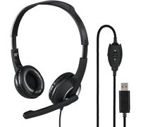 Hs-Usb250 Casque De Bureau Avec Microphone Usb Stéréo Noir