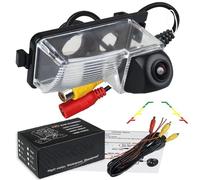 HS059 Caméra de recul HD de rechange pour Nissan 350Z 370Z Versa GT-R Livina Cube Tiida Pulsar Leaf Patrol Fairlady Caméra de recul 4 LED dynamiques