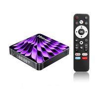 HS86 PRO14 TV Box Android 14.0 8K 2026 Android Box 2 Go RAM 32 Go ROM Chipset RK3518, 2,4 GHz 5,0 GHz Double WiFi6 BT5 USB3.0 10/100 Ethernet HD HDR10 Smart Internet TV Box avec Télécommande Bluetooth