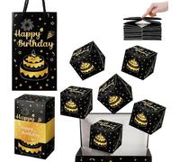 HSAJS DIY Boîte Surprendre Cadeau Surprise Boite Cadeau Anniversaire Pop Up Box Coffret Cadeau Explosion Convient pour les Anniversaires les Propositions d'Anniversaire