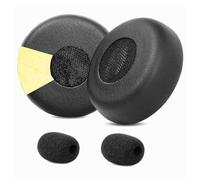 HSC016 Oreillettes pour Jabra Evolve 65/40/30/20 HSC018W HSC017 - Kit | Ne convient pas aux écouteurs Evolve2 65, Evolve 65 (65UC/65MS), Evolve 40 (40UC/40MS)
