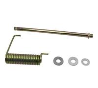 HSCGIN 1 lot de déflecteurs métalliques noirs 130968 pour tondeuse - Kit de matériel de plaque de guidage pour modèle 123713X 131491 532123713 53211045