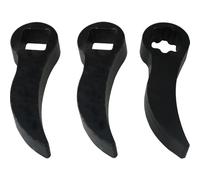 HSCGIN Lot de 3 clés à levier à angle réglable - Outil de réparation automobile pour cliquet de 1,27 cm