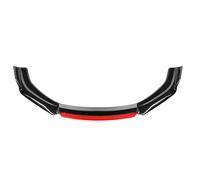 HSDPZQ Lame de Pare-Chocs Avant Spoiler Splitter, pour Ford Fiesta MK7 2011-2017 Becquets Avant Plaque Protection Diffuseur Séparateur, Accessoires automatiques,B
