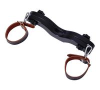 HSDwerwh Menottes de cheville réglables SM, clip for scrotum, civière for scrotum, ensemble de bondage, jouets sexuels for hommes et couples(Schwarz,OhneFußfesseln)