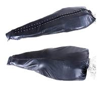 HSDwerwh Sac de couchage de bondage en cuir, camisole de force sexuelle avec fermeture éclair au dos, sacs de sauna érotiques, menottes, retenue de cheville, sac de couchage BDSM, jouets sexuels for c