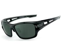 HSE SportEyes 2095 Polarized Lunettes de soleil, noir-gris pour homme