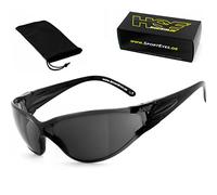 HSE SportEyes® | Anti-buée, coupe-vent, verre de sécurité HLT® en plastique conforme à la norme DIN EN 166 | Lunettes de sport, lunettes de vélo, lunettes de soleil | Lunettes : 231