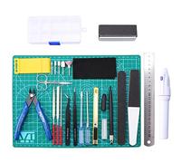 HSEAMALL 26 Pièces Outils de Modélisme Gundam Modèle Outils Kit Maquette Construction Modèle de Base Réparation et Fixation Hobby Building Craft Set