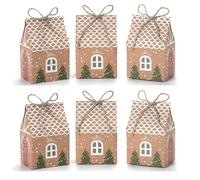 HSEAMALL 50PCS Boite Dragees Mariage, Boîtes de cadeau de fête de Noël, Bonbonnières Cadeaux de mariage Boîtes,Cadeaux de fête