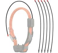 Hsei Lot de 5 antennes de rechange standard VHF 155,5 MHz compatibles avec Garmin TT25, T20, T5, TT10, DC50, collier de suivi de chien, noir