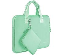 HSEOK Housse Élastique pour Ordinateur Portable 13" pour MacBook Air M3/M2/M1, MacBook Pro M2/M1, iPad 13" 12,9", XPS 13, Sac Fourre-tout en Néoprène avec Petit étui de Protection,G02R01