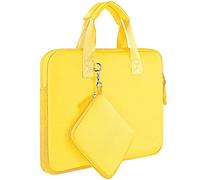 HSEOK Housse Élastique pour Ordinateur Portable 13" pour MacBook Air M3/M2/M1, MacBook Pro M2/M1, iPad 13" 12,9", XPS 13, Sac Fourre-tout en Néoprène avec Petit étui de Protection,Y02L01