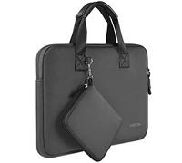 HSEOK Housse Élastique pour Ordinateur Portable 13" pour MacBook Air M3/M2/M1, MacBook Pro M2/M1, iPad 13" 12,9", XPS 13, Sac Fourre-tout en Néoprène avec Petit étui de Protection,D02G01