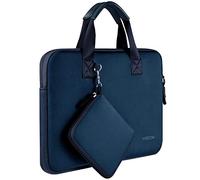 HSEOK Housse Élastique pour Ordinateur Portable 13" pour MacBook Air M3/M2/M1, MacBook Pro M2/M1, iPad 13" 12,9", XPS 13, Sac Fourre-tout en Néoprène avec Petit étui de Protection,D02B01