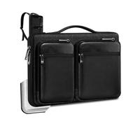 HSEOK Housse pour Ordinateur Portable 15" 15,6" 16", Mallette de Protection pour Les Déplacements Domicile-Travail et Les Voyages d'affaires，Obscurité Totale