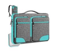 HSEOK Housse pour Ordinateur Portable 15" 15,6" 16", Mallette de Protection pour Les Déplacements Domicile-Travail et Les Voyages d'affaires，Saphir