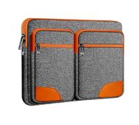 HSEOK Housse pour Ordinateur Portable 15 15.6 16 Pouces avec 5 Poches séparées pour Un Ordinateur Portable et des Accessoires Bien organisés et faciles à Transporter,DG01OG01