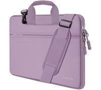 HSEOK Housse pour Ordinateur Portable avec Sangle, 17 17,3 Pouce Sacs à Bandoulière TSA Sac de Transport PC Compatible avec HP, Dell, Lenovo et Asus -L02P01