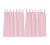 HSF®Rideaux occultants Rose bébé Polyester - Rideau Interieur salon, chambre à coucher @EU270075