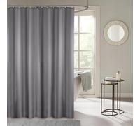 HSFFBHFBH Rideau de Douche imperméable, Couleur Pure, Blanc Transparent, pour Salle de Bain, avec Crochet, pour Une décoration Simple de la Maison 80x120cm/31x47in(WxH)