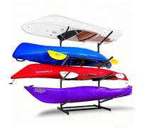 HSGAV Support De Rangement Autoportant pour Kayak,Canoë,Bateau,Pagaie,Planche De Surf pour IntéRieur Et ExtéRieur,Garage, Abri De Jardin,Quai
