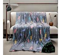 HSGLGNA Couverture Douillette pour Enfant - Motif Dinosaure - en Microfibre Douce et Moelleuse - Superbe Cadeau pour Les Amateurs de Dinosaures… (Chats, 150x200 cm)