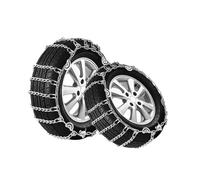 HSHBGS Chaine Neige, Chaînes antidérapantes pour pneus, Chaînes à neige métalliques, faciles à installer, Pour voitures, camions, SUV, adaptées à tous types de pneus, Adhérence maximale(165/70R12)
