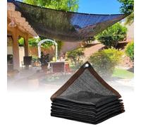 HSHBGS Filet d'ombrage de Jardin, Voiles D'ombrage de 80% avec œillets(5x8m)