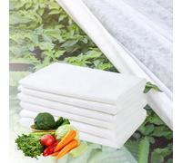 HSHBGS Voile d'Hivernage Plantes Exterieur, Protection Contre Le Gel pour Plantes, Couverture pour Plantes en Tissu Non tissé, pour Légumes Fleurs, réutilisable(6.5x16.4ft(2x5m))