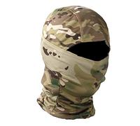 HshDUti Cagoule coupe-vent pour moto, vélo, vélo, cagoule, masque tactique, cagoule, bonnet, doublure de casque Marron