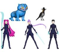 HshDUti Demon Hunters Fun Dolls, Decorative Ornaments Demon Hunter Figurine, Suitable for Hunter Fans to Collect and Also As Halloween and (A)