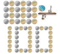 Hshenjhu 100 Pièces Plaquettes Métalliques Autocollantes pour Figurines Tonie, 20 mm Ronde Plaque Métallique Autocollante, Base Adhésive pour Aimants, Décorez la Chambre de Votre Enfant Avec des