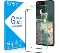 Hshi-2 Pièces Verre Trempé Pour Oppo A54 5g,A74 5g,A72,A73 5g,A53,A53s,A52,Film Protection Écran Sans Bulles,Dureté 9h,Anti-Rayures,Anti-Empreinte,Haut Définition Vitre Protection