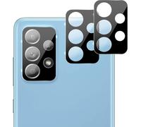 Hshi-Caméra Arrière Protection Pour Samsung Galaxy A52 4g/A52 5g/A52s 5g/A72 4g/A72 5g [2 Pièces] Protecteur En Verre Trempé D'objectif De Caméra Noir