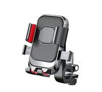 HSHIXIJDR Support de téléphone de moto pour Yamaha MT-09 SP 2022, rotation réglable, étanche, anti-vibration, support de téléphone pour rétroviseur, noir