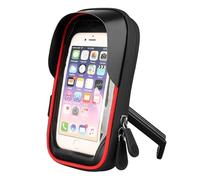 HSHIXIJDR Support de téléphone pour moto Ducati Hypermotard 1100 EVO SP 2010-2012, rotation réglable, étanche, anti-vibration, support de téléphone pour rétroviseur, A