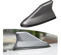 HSHTTKL Voiture Antenne Aileron de Requin pour Renault Kadjar Captur Koleos Talisman Grand Scenic Clio 4 3 2 1 Megane IV, Antenne Radio Voiture FM/AM Accessoire Voiture,Grey
